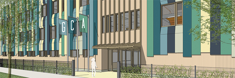 Turner-Agassi and GCA break ground on $30.7 million charter school; Designed by Lubrano Ciavarra; Mcgowan is general contractor and construction manager